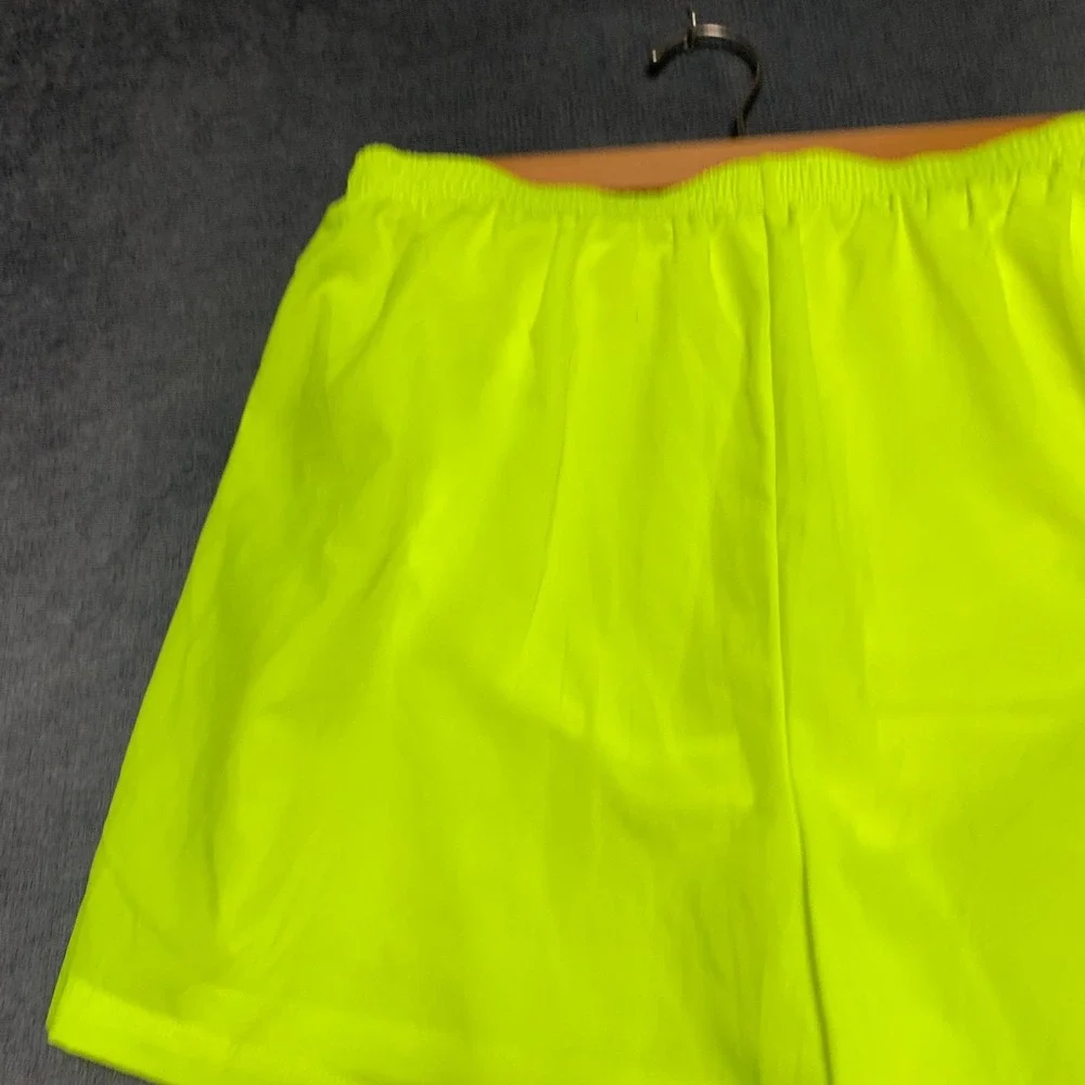 Nike Dri-FIT Flex Stride Running Shorts Men 2XL Volt Yellow Brief-Lined Athletic